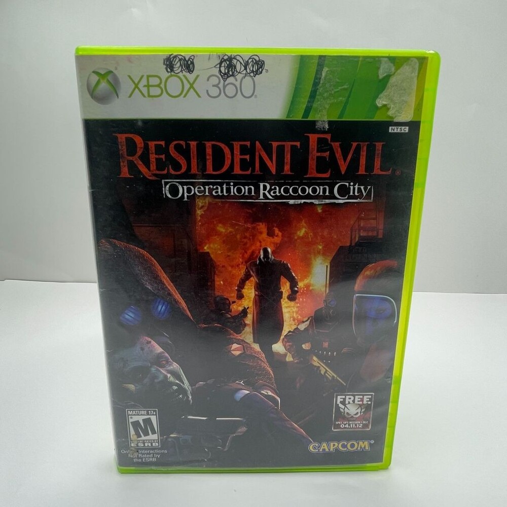 Resident Evil: Operation Raccoon City (Xbox 360, 2012) Complete W/ Manual